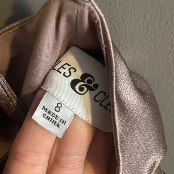 Bronze Size 8 Formal Gown - Picture 2 of 3